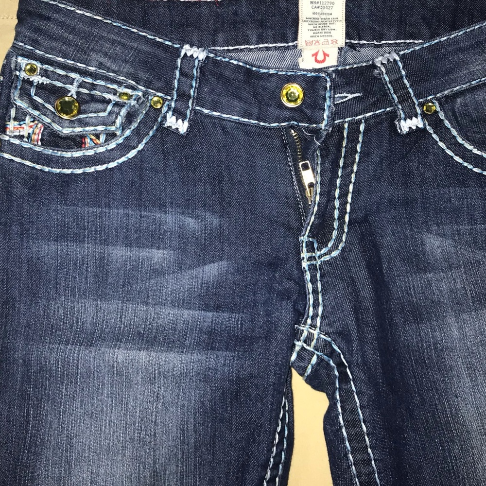 True Religion vintage womens bootcut jeans - Picture 4 of 5